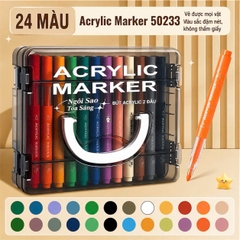 Bút Dạ Acrylic 50233 (Thân Tròn)
