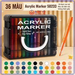 Bút Dạ Acrylic 50233 (Thân Tròn)