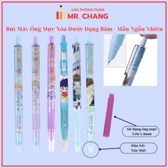 Bút Máy Bấm Xóa Được (12 Cây/Hộp) 5008; 5012;5000;5002;5003;5005;5006;7005;4061
