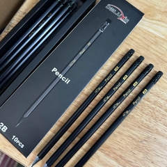 Bút Chì Gỗ 2B Deluxe 50-50 (10 Cây/Hộp, 24 Hộp/Lốc, 144 Hộp/Thùng)