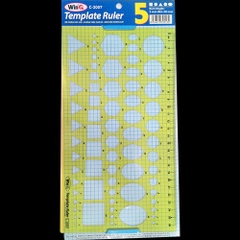 WinQ Thước Vẽ Hình Học C2007 (10 Cây/ Hộp; 5 Hộp/ Lốc)