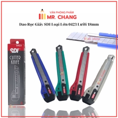 Dao Rọc Giấy SDI Lớn 0423 (12 Cây/ Hộp; 20 Hộp/ Thùng)