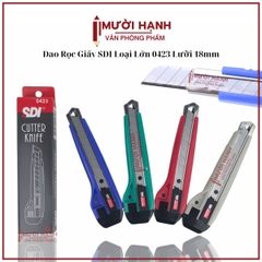Dao Rọc Giấy SDI Lớn 0423 (12 Cây/ Hộp; 20 Hộp/ Thùng)