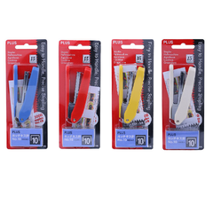 Plus - Vỉ Máy Dập Ghim của Nhật PS10E Kèm 2 Hộp Kim Bấm (100 Cái/Thùng)