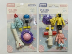 Vĩ Gôm Hình dễ thương XGD (24 Vĩ/Hộp) (18 Hộp/Thùng)