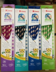 . Bút Chì Định Vị King K-8810; SL 8811; 6028 ; 8812 (12 Cây/Hộp; 24 Hộp/Lốc; 10 Lốc/Thùng)
