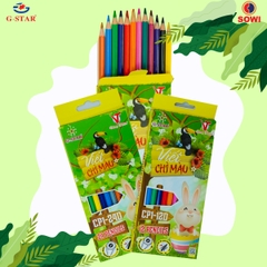 G-Star Bút chì màu dẻo vỏ nhựa CP1