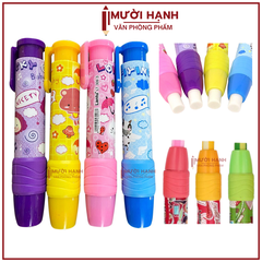 Gôm Bút Bấm LANTU LT309 (24 Cây/Hộp; 24 Hộp/Thùng)