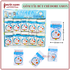 Gôm Eraser Doreamon TRẮNG 6136 (30 Cục/Hộp; 20 Hộp/Thùng)
