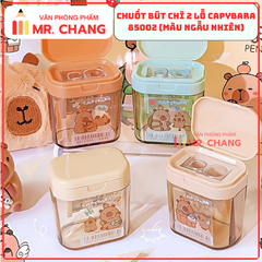 Gọt Hộp 2 Lỗ CapyBara 85002 (48 Cái/Hộp, 30 Hộp/Thùng)