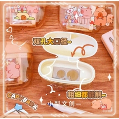 Gọt Hộp 2 Lỗ CapyBara 80015 (48 Cái/Hộp, 30 Hộp/Thùng)