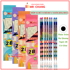 Bút Chì Gỗ 2B 8815 (12 Cây/ Hộp; 12 Hộp/ Lốc; 240 Hộp/ Thùng)