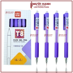 Bút 8698 King/ T8 (Xanh, Tím, Đỏ, Đen) (12 Cây/Hộp; 16 Hộp/Lốc; 192 Hộp/Thùng)