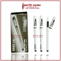 Bút Gel Nước Chữ AAA 0.5mm Aihao AH-801A (Xanh, Tím, Đỏ, Đen) (12 Cây/Hộp) (12 Hộp/Lốc) (12 Lốc/Thùng)
