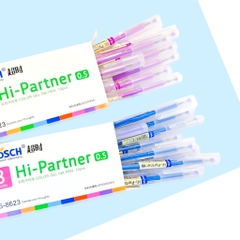 Bút Gel Mực Nước Chosch Hi-Partner CS-8623 (Xanh, Tím, Đỏ, Đen) (12 Cây/Hộp) (12 Hộp/Lốc) (12 Lốc/Thùng)