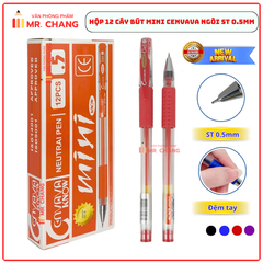 Bút Mini CANVAVA Ngòi ST 0.5mm (Xanh, Tím, Đỏ, Đen)