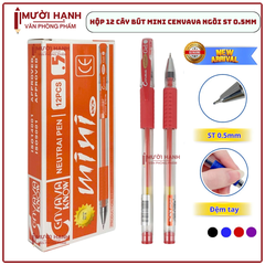 Bút Mini CANVAVA Ngòi ST 0.5mm (Xanh, Tím, Đỏ, Đen)