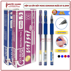 Bút Mini CANVAVA Ngòi ST 0.5mm (Xanh, Tím, Đỏ, Đen)