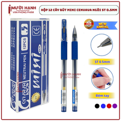 Bút Mini CANVAVA Ngòi ST 0.5mm (Xanh, Tím, Đỏ, Đen)