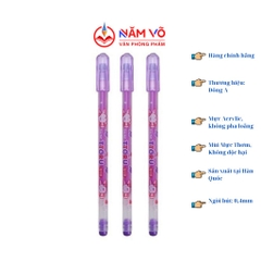 G-Star D-A P&T Bút Bíc Nước TTORU Thơm (Tím, Xanh, Đỏ, Đen) (12 Cây/Hộp; 12 Hộp/ Lốc; 96 Hộp/ Thùng)