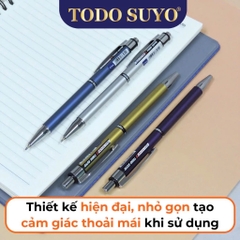 G-Star Bút Bi Bấm Mực Xanh Todo Suyo Ngòi 0.7mm (12 Cây/ Vĩ; 10 Vĩ/ Lốc; 120 Hộp/ Thùng)
