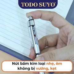 G-Star Bút Bi Bấm Mực Xanh Todo Suyo Ngòi 0.7mm (12 Cây/ Vĩ; 10 Vĩ/ Lốc; 120 Hộp/ Thùng)