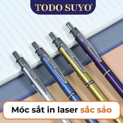 G-Star Bút Bi Bấm Mực Xanh Todo Suyo Ngòi 0.7mm (12 Cây/ Vĩ; 10 Vĩ/ Lốc; 120 Hộp/ Thùng)