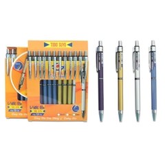 G-Star Bút Bi Bấm Mực Xanh Todo Suyo Ngòi 0.7mm (12 Cây/ Vĩ; 10 Vĩ/ Lốc; 120 Hộp/ Thùng)