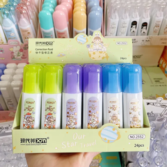 Bút Xoá Nước Nhiều Mẫu Dễ Thương 1069, 1070, 1073, 1075, 1076 (24 Cái/Hộp, 36 Hộp/Thùng)