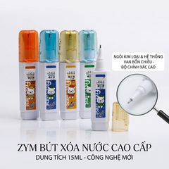 Bút Xoá Nước Nhiều Mẫu Dễ Thương 1069, 1070, 1073, 1075, 1076 (24 Cái/Hộp, 36 Hộp/Thùng)