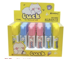 Bút Xoá Nước Nhiều Mẫu Dễ Thương 1069, 1070, 1073, 1075, 1076 (24 Cái/Hộp, 36 Hộp/Thùng)