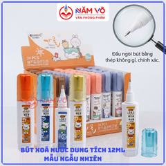 Bút Xoá Nước Nhiều Mẫu Dễ Thương 1069, 1070, 1073, 1075, 1076 (24 Cái/Hộp, 36 Hộp/Thùng)
