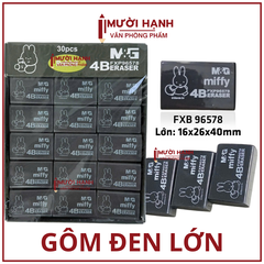 Gôm Đen Thỏ LỚN 96578 MG (30 Cục/ Hộp; 30 Hộp/Thùng)