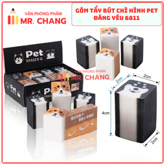 Gôm Chó Husky 6811 (30 Cái/Hộp, 60 Hộp/Thùng)