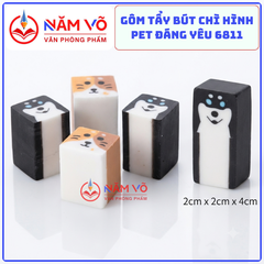 Gôm Chó Husky 6811 (30 Cái/Hộp, 60 Hộp/Thùng)