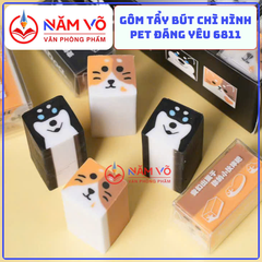 Gôm Chó Husky 6811 (30 Cái/Hộp, 60 Hộp/Thùng)