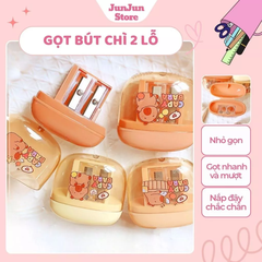 Gọt Hộp 2 Lỗ CapyBara 80015 (48 Cái/Hộp, 30 Hộp/Thùng)