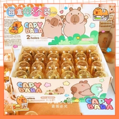 Gọt Hộp 2 Lỗ CapyBara 82001 (48 Cái/Hộp, 30 Hộp/Thùng)
