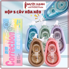Bút Xoá Kéo 5 Cây 4009 (5 Cái/Hộp, 400 Hộp/1 Thùng)