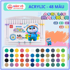 Màu Acrylic Lex MK 113 (Thân Tam Giác, Ngòi Nhọn)