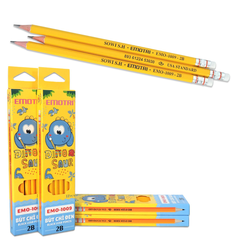 Gstar Bút Chì Đen Emo 1009 Hiệu Emotri (12 Cây/ Hộp; 12 Hộp/ Lốc; 240 Hộp/ Thùng)