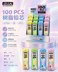 Ruột Chì Kim Bấm Ngòi 0.5mm 7003; 7006; 701 (36 Tuýp/ Hộp; 48 Hộp/ Thùng)