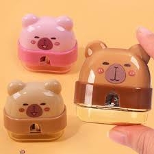 Gọt Bút Chì 1 Lỗ Capy Bara 5873 (28 Cái/ Hộp; 24 Hộp/ Thùng)