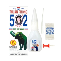 Keo 502 Con Voi Xanh Trung (S) (50 Chai/Lốc)