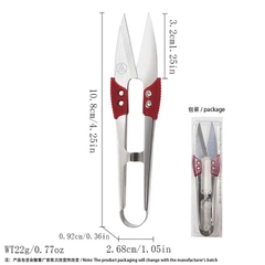 Kéo Cắt Chỉ Inox Đệm Tay 1433 (12 Cái/ Vĩ; 120 Vĩ/ Thùng)