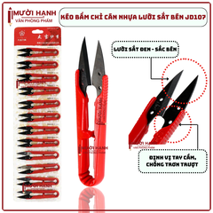 Kéo Cắt Chỉ 3 Màu và JD 107 (12 Cái/ Vĩ; 20 Vĩ/ Hộp; 6 Hộp/ Thùng)