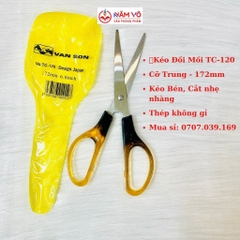 Kéo KING/ Vân Sơn Đồi Mồi TC120 (24 Cây/ Hộp; 30 Hộp/Thùng)