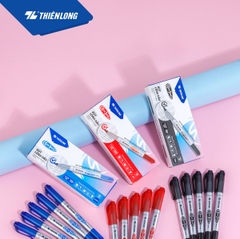 TL - Bút Lông Dầu Nhỏ PM04 (Xanh, Đỏ, Đen) (10 Cây/Hộp)
