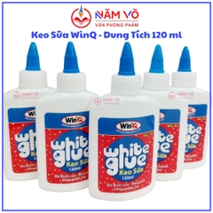 Win Q Keo Sữa 120ml WG02 (6 Chai/ Lốc; 24 Lốc/ Thùng)