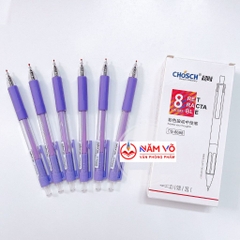 . Bút Chosch Mực Nước CS8698 (Xanh, Tím, Đỏ, Đen) (12 Cây/Hộp; 12 Hộp/ Lốc; 12 Lốc/Thùng)